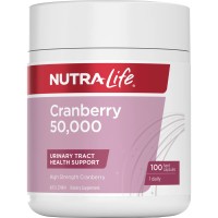 Nutralife纽乐蔓越莓胶囊100粒大瓶装 50000mg